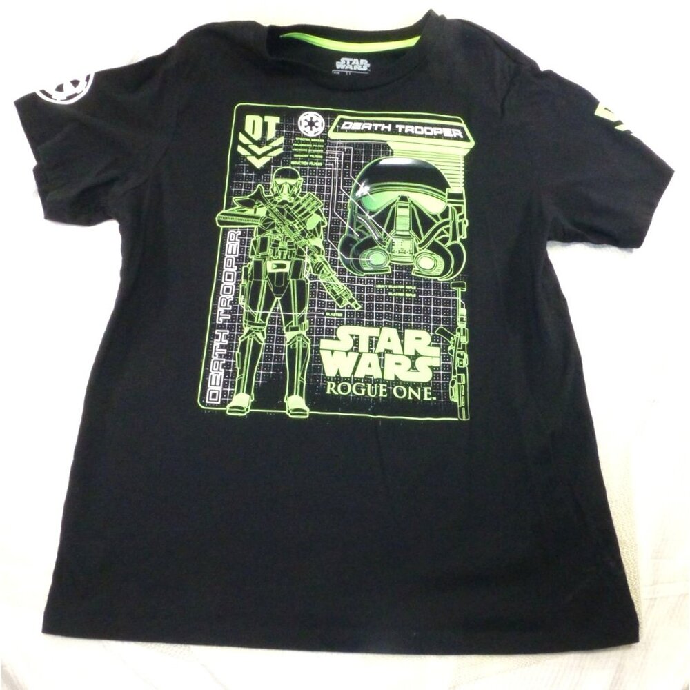 Star Wars Rogue One Death Trooper Graphic Tee XL By Fifth Sun Black
